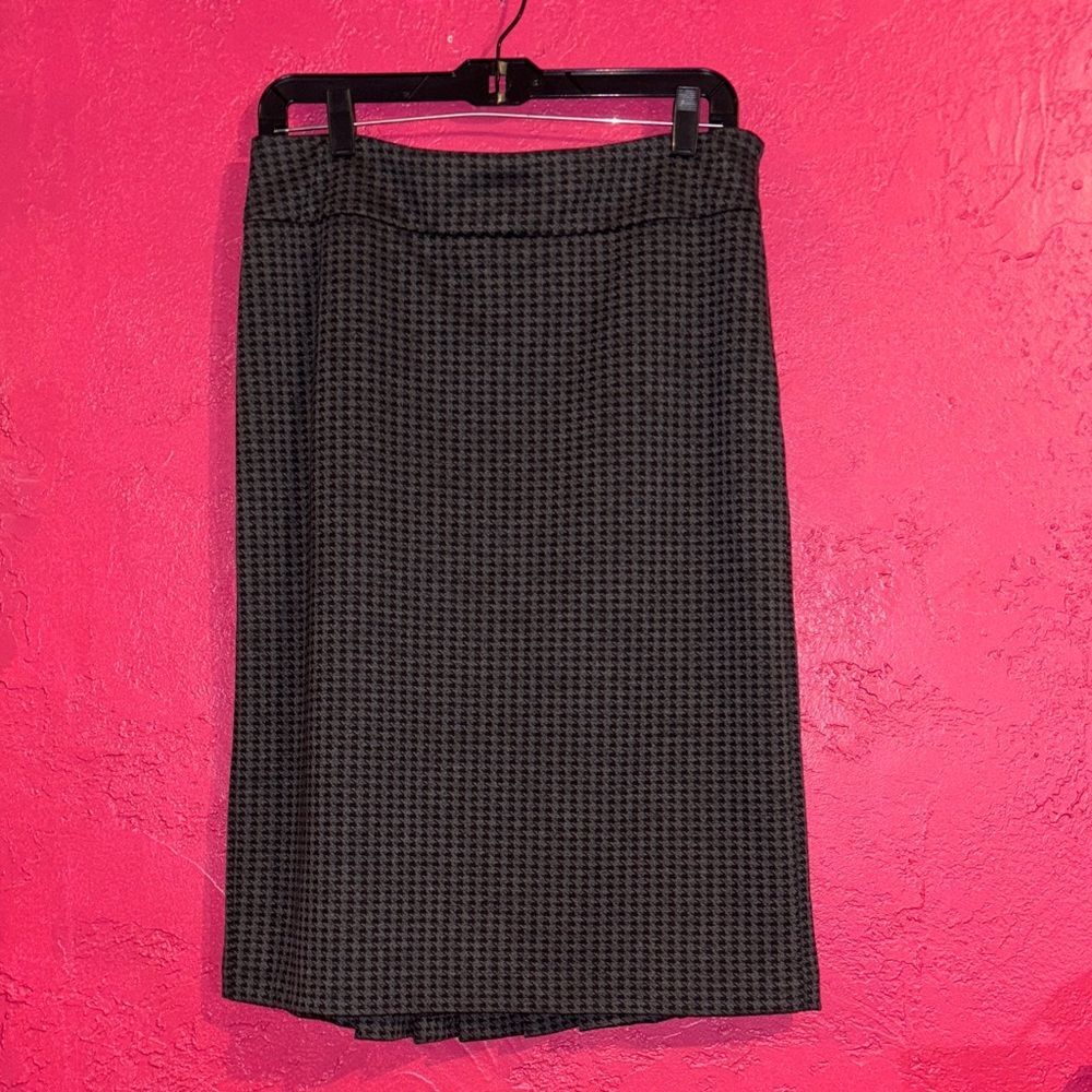 Vintage Garfield & Marks 40's vibe academia houndstooth pencil skirt. Size 10